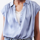 The Nonchalant Oversized Silk Blouse