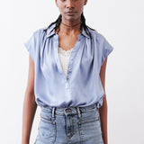 The Nonchalant Oversized Silk Blouse