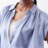 The Nonchalant Oversized Silk Blouse