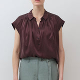 The Nonchalant Oversized Silk Blouse