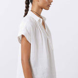 The Nonchalant Oversized Voile Blouse