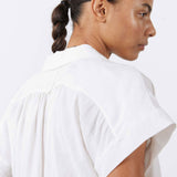The Nonchalant Oversized Voile Blouse