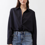 Non-Iron Refine Oversized Tunic