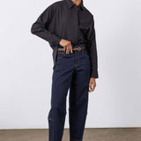 Non-Iron Refine Oversized Tunic