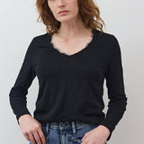 Out from Under Lace Trim Long Sleeve