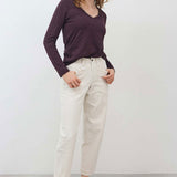 Out from Under Lace Trim Long Sleeve