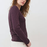 Out from Under Lace Trim Long Sleeve