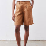 The Pleated Bermuda Shorts