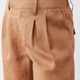 The Pleated Bermuda Shorts