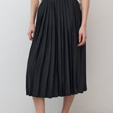 Pull On Pleated Skirt
