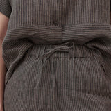 Pull-On Wide Leg Linen Pants