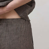 Pull-On Wide Leg Linen Pants