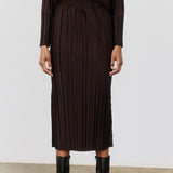 Relaxed Pleated Skirt