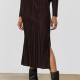 Relaxed Pleated Skirt
