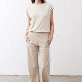 The Ribbed Tuck-In Tee