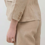 The Cropped Tulip Hem Blazer