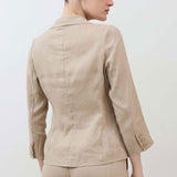 The Cropped Tulip Hem Blazer