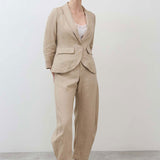 The Uptown Loose Linen Pants