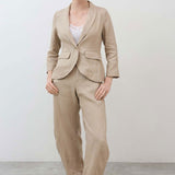 The Uptown Loose Linen Pants