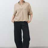 The Uptown Loose Linen Pants