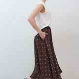 Silky Pull-On Maxi Skirt