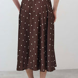Silky Pull-On Maxi Skirt
