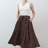 Silky Pull-On Maxi Skirt