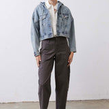 The Slouchy Soft Twill Pants