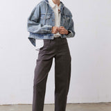 The Slouchy Soft Twill Pants