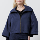 The Soft Twill Swing Jacket