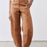 The Uptown Loose Linen Pants