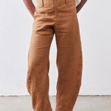 The Uptown Loose Linen Pants