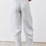 The Uptown Loose Linen Pants