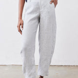 The Uptown Loose Linen Pants