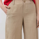 The Uptown Loose Silk Linen Pants