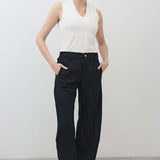 The Uptown Loose Linen Pants