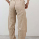 The Uptown Loose Linen Pants