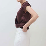 The Wrap Washable Silk Top