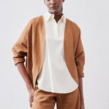 Zephyr Linen Cocoon Cardigan